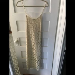 Tibi midi dress with cutouts